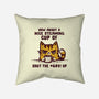 A Nice Steaming Cup-None-Non-Removable Cover w Insert-Throw Pillow-kg07