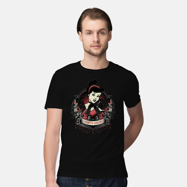 Sweet Is Boring-Mens-Premium-Tee-glitchygorilla