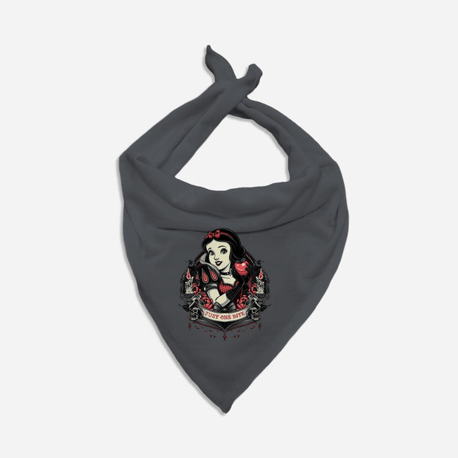 Goth Snow White-Cat-Bandana-Pet Collar-glitchygorilla