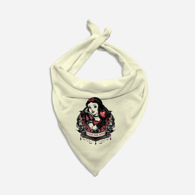 Goth Snow White-Cat-Bandana-Pet Collar-glitchygorilla