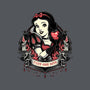 Goth Snow White-Unisex-Kitchen-Apron-glitchygorilla