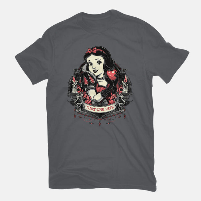 Goth Snow White-Mens-Basic-Tee-glitchygorilla