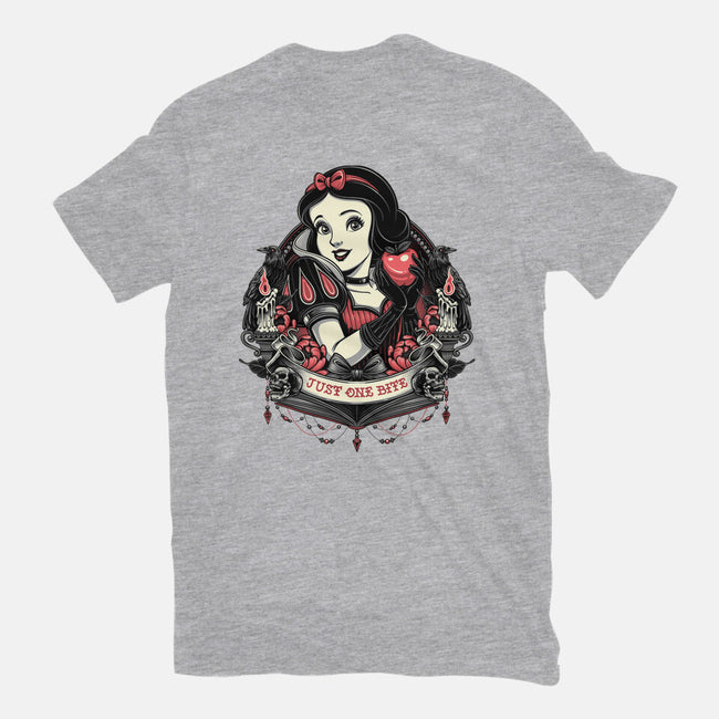 Goth Snow White-Youth-Basic-Tee-glitchygorilla