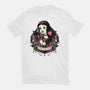 Goth Snow White-Womens-Basic-Tee-glitchygorilla