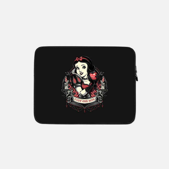 Goth Snow White-None-Zippered-Laptop Sleeve-glitchygorilla