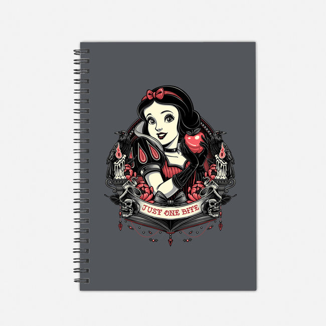 Goth Snow White-None-Dot Grid-Notebook-glitchygorilla