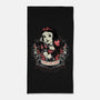 Goth Snow White-None-Beach-Towel-glitchygorilla