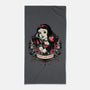 Goth Snow White-None-Beach-Towel-glitchygorilla