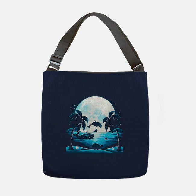 Summer Animals-None-Adjustable Tote-Bag-Vallina84