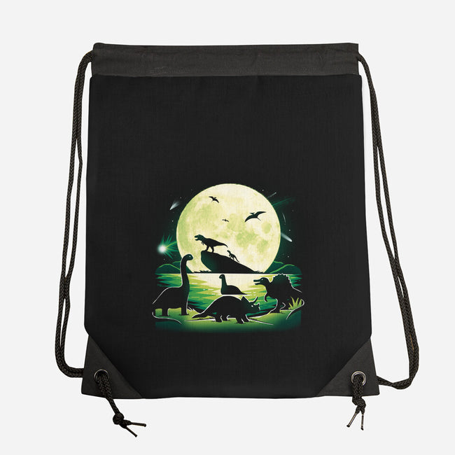 Jurassic Animals-None-Drawstring-Bag-Vallina84