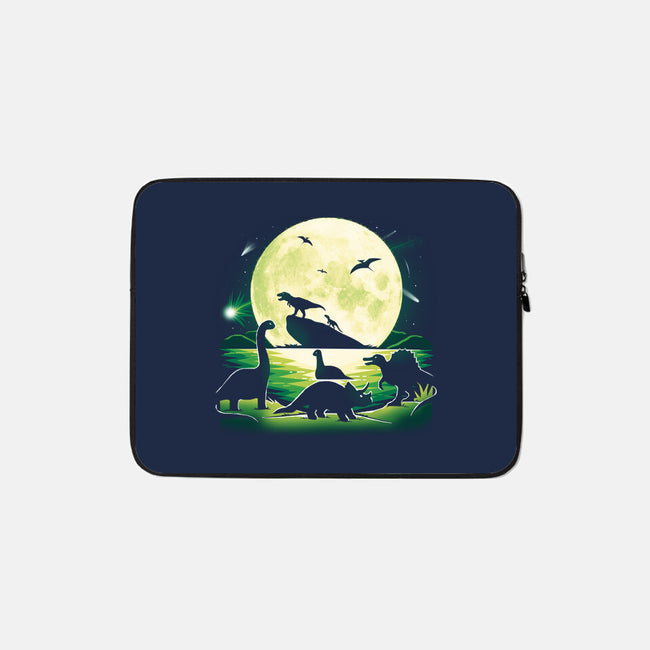 Jurassic Animals-None-Zippered-Laptop Sleeve-Vallina84