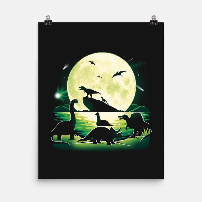 Jurassic Animals-None-Matte-Poster-Vallina84