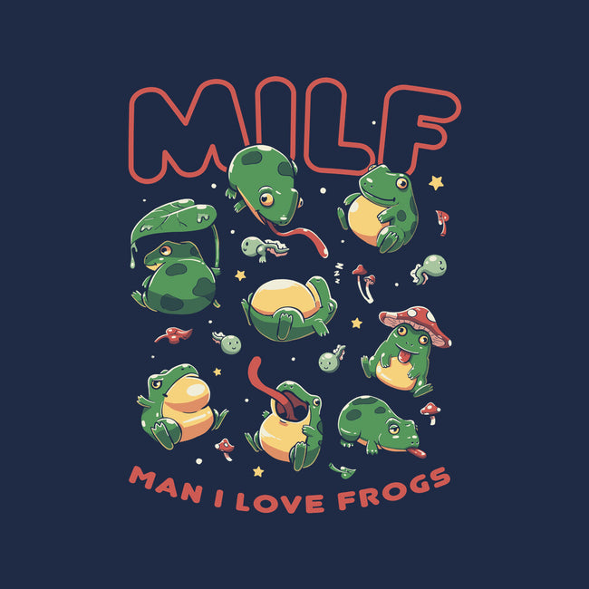 Man I Love Frogs-Mens-Basic-Tee-koalastudio