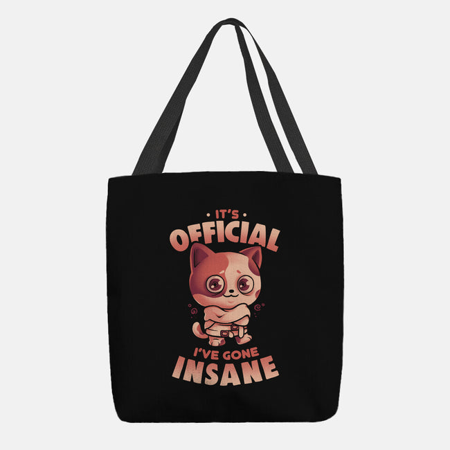 Insane Cat-None-Basic Tote-Bag-eduely