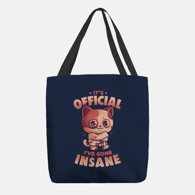 Insane Cat-None-Basic Tote-Bag-eduely