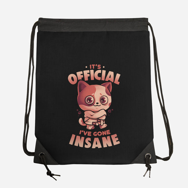 Insane Cat-None-Drawstring-Bag-eduely