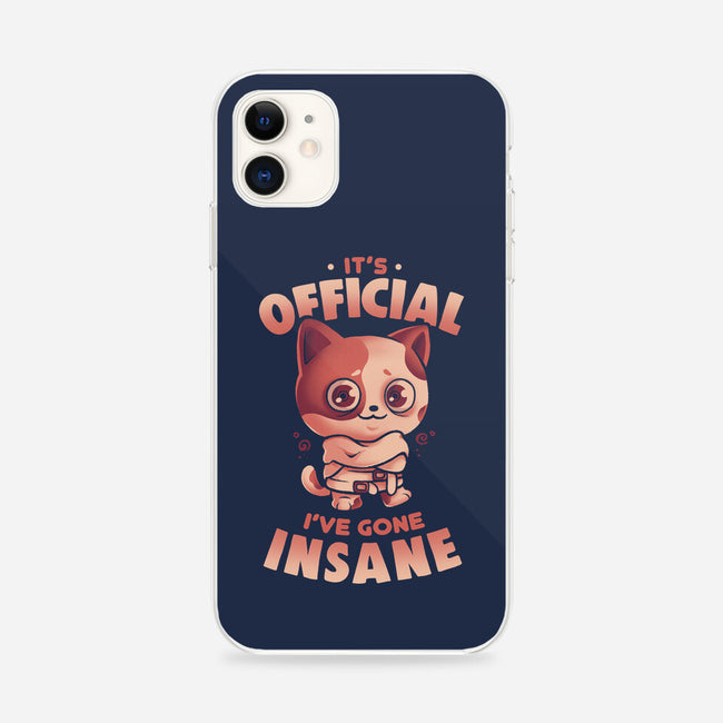 Insane Cat-iPhone-Snap-Phone Case-eduely