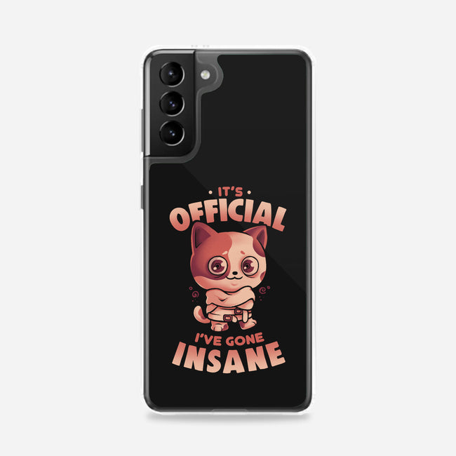 Insane Cat-Samsung-Snap-Phone Case-eduely