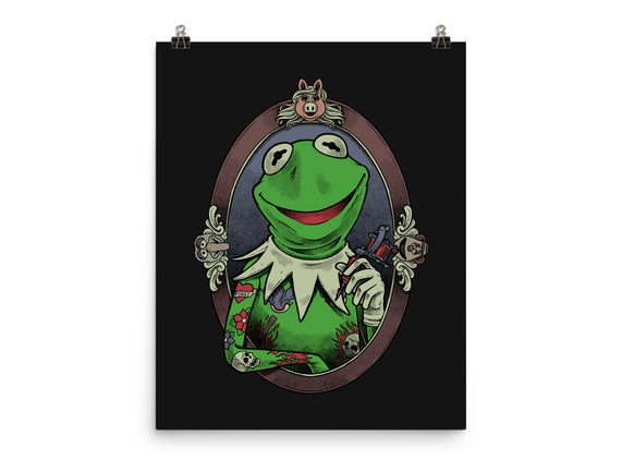 Tattoo Puppet Frog