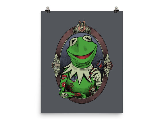 Tattoo Puppet Frog