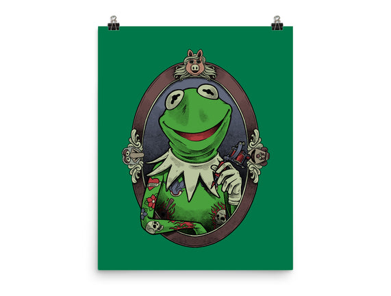 Tattoo Puppet Frog