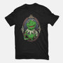 Tattoo Puppet Frog-Womens-Basic-Tee-Studio Mootant