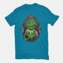 Tattoo Puppet Frog-Womens-Basic-Tee-Studio Mootant