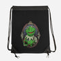 Tattoo Puppet Frog-None-Drawstring-Bag-Studio Mootant