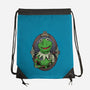 Tattoo Puppet Frog-None-Drawstring-Bag-Studio Mootant