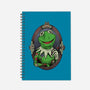 Tattoo Puppet Frog-None-Dot Grid-Notebook-Studio Mootant