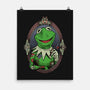 Tattoo Puppet Frog-None-Matte-Poster-Studio Mootant