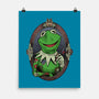 Tattoo Puppet Frog-None-Matte-Poster-Studio Mootant