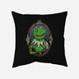 Tattoo Puppet Frog-None-Non-Removable Cover w Insert-Throw Pillow-Studio Mootant