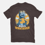 Puppet Hero Whatever-Womens-Basic-Tee-Studio Mootant