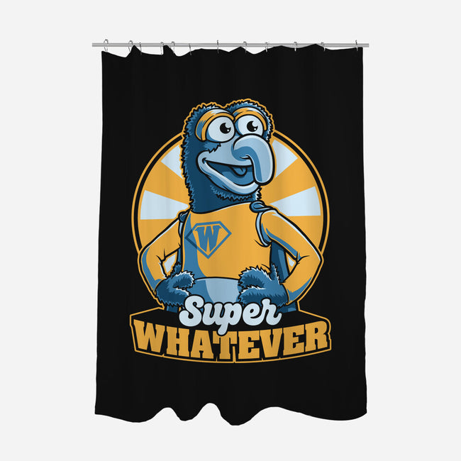 Puppet Hero Whatever-None-Polyester-Shower Curtain-Studio Mootant