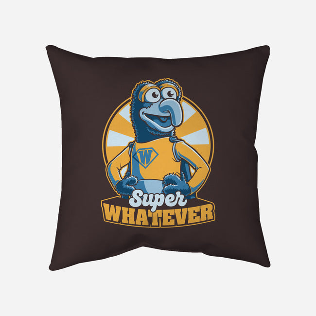 Puppet Hero Whatever-None-Non-Removable Cover w Insert-Throw Pillow-Studio Mootant