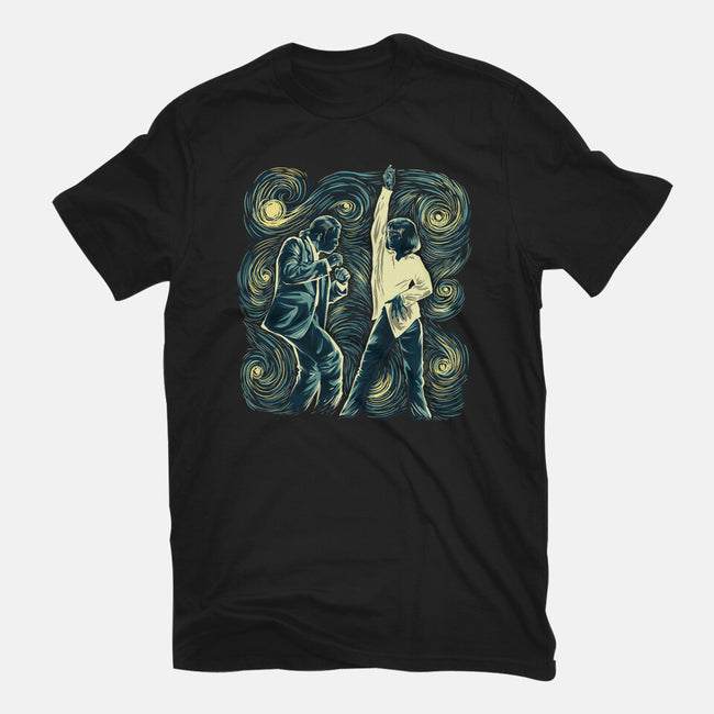 Starry Fiction-Womens-Fitted-Tee-zascanauta