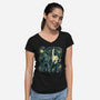 Starry Fiction-Womens-V-Neck-Tee-zascanauta