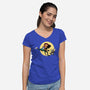 The Adventures Of Luz-Womens-V-Neck-Tee-jasesa