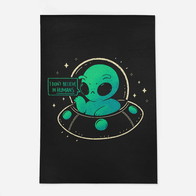 Aliens Don't Believe In Humans-None-Outdoor-Rug-xMorfina