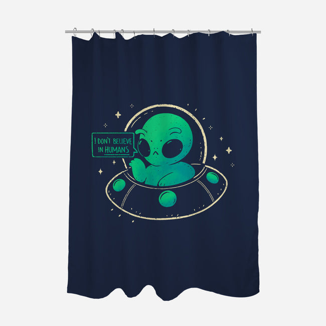 Aliens Don't Believe In Humans-None-Polyester-Shower Curtain-xMorfina