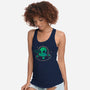 Aliens Don't Believe In Humans-Womens-Racerback-Tank-xMorfina