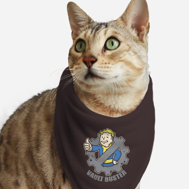 Vault Buster-Cat-Bandana-Pet Collar-turborat14