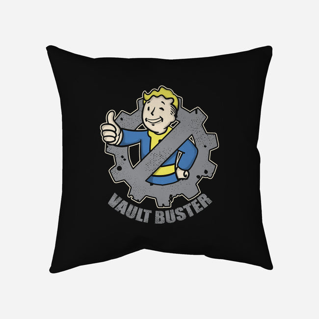 Vault Buster-None-Removable Cover-Throw Pillow-turborat14