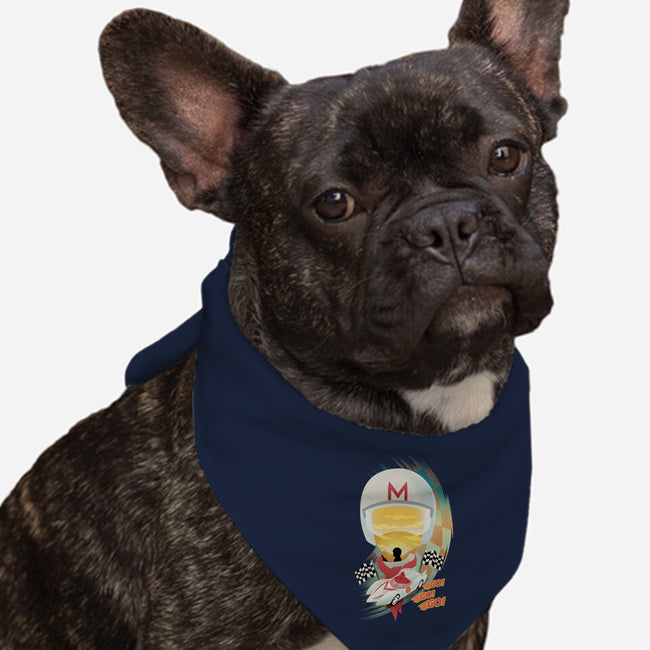 Go Racer-Dog-Bandana-Pet Collar-dandingeroz