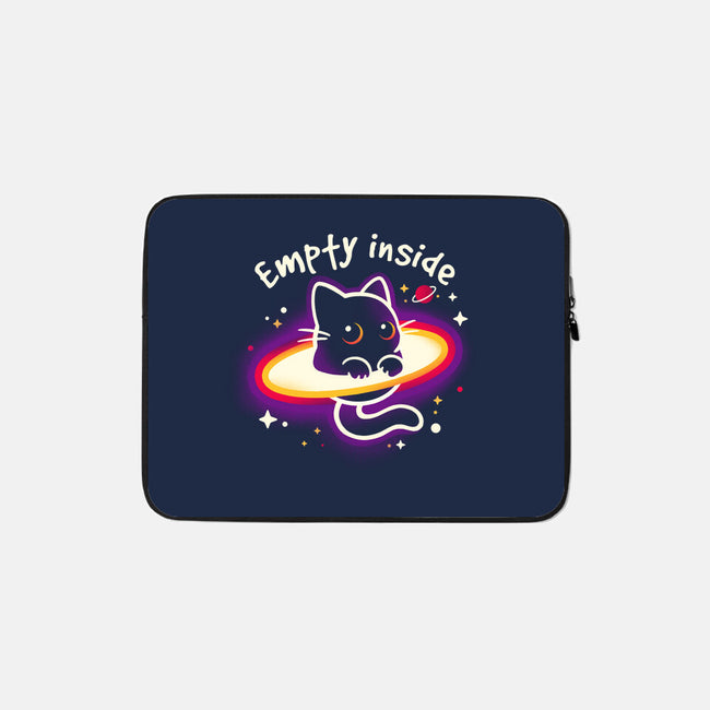 Cat Black Hole-None-Zippered-Laptop Sleeve-NemiMakeit