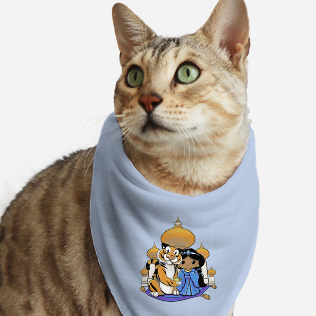 Kokeshi Arabian Princess-Cat-Bandana-Pet Collar-ellr