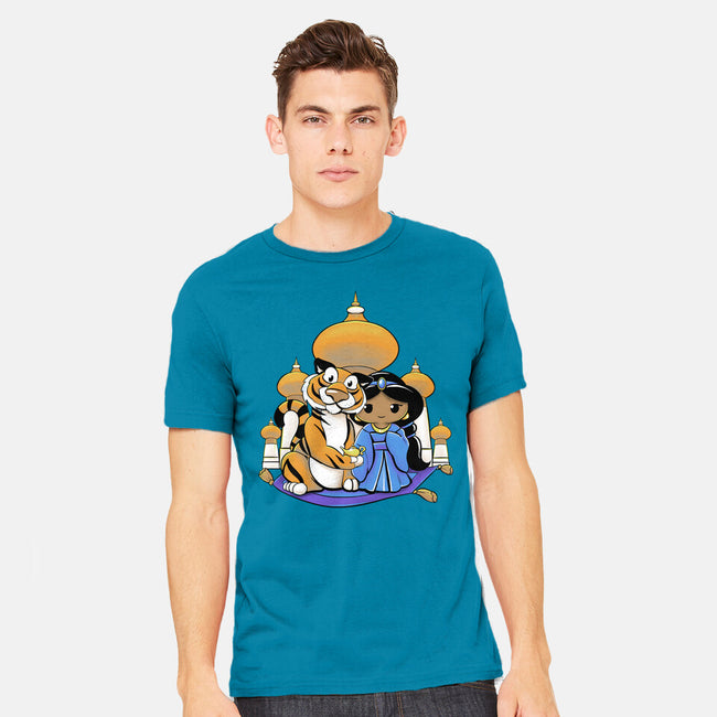 Kokeshi Arabian Princess-Mens-Heavyweight-Tee-ellr