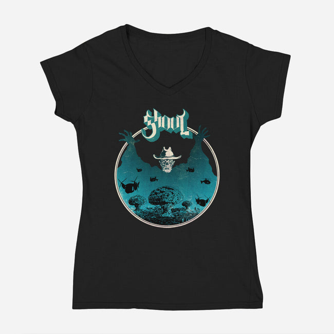 Ghoul-Womens-V-Neck-Tee-krobilad