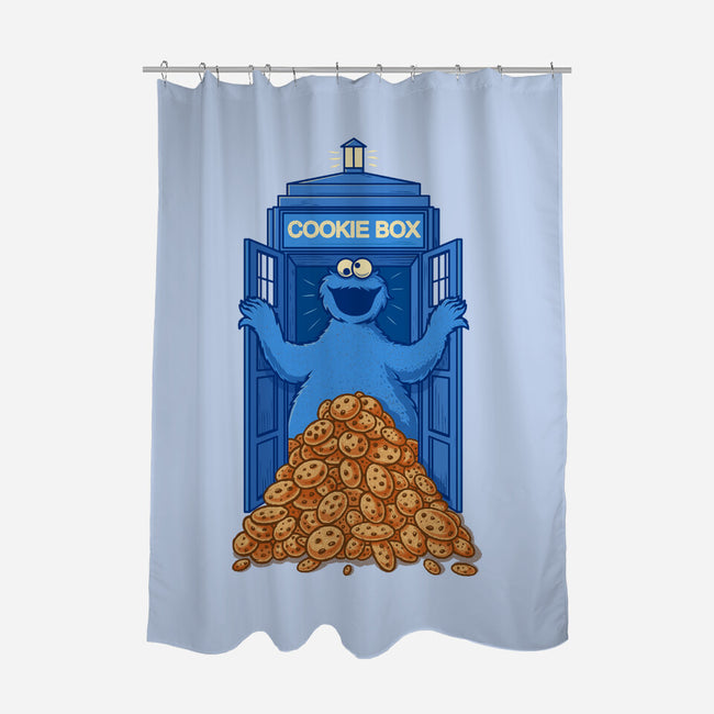 Cookie Box-None-Polyester-Shower Curtain-erion_designs